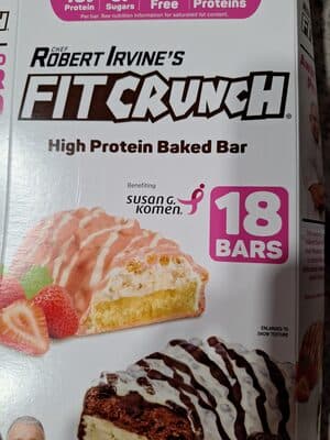 High Protein Baked Bar