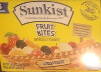 Mixed fruit bites soft chews