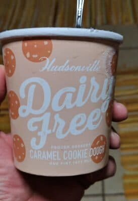 Dairy Free Frozen Dessert Caramel Cookie Dough