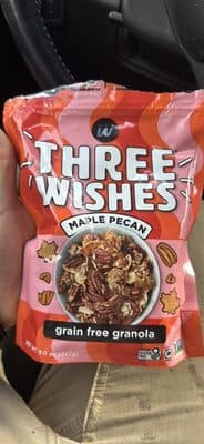 Maple Pecan grain free granola