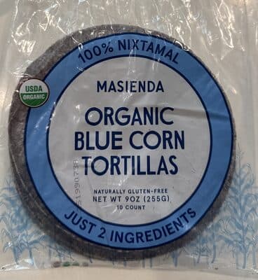 Organic Blue Corn Tortillas