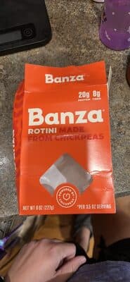 Rotini Made From Chickpeas