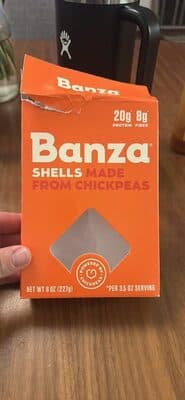 Banza Shells Made From Chickpeas