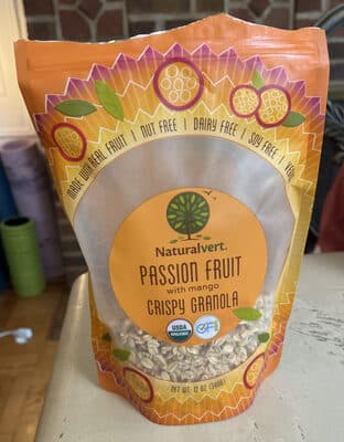 Passion Fruit Crispy Granola