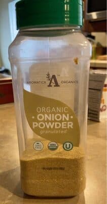 Organic onion powder