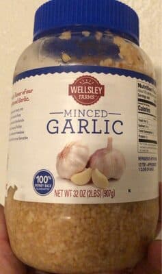 Minced garlic