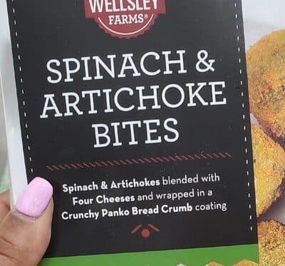 Spinach & artichoke bites