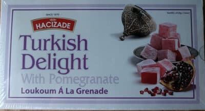 Turkish Delight with Pomegranate