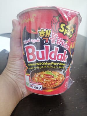 Hot chicken flavor ramen