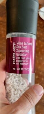 Wine Infused Sea Salt Grinder