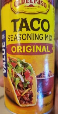 old el paso taco seasoning mix