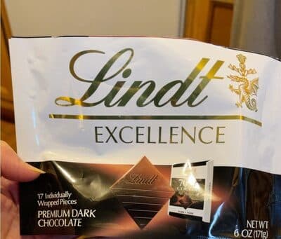 Lindt Excellence Premium Dark Chocolate