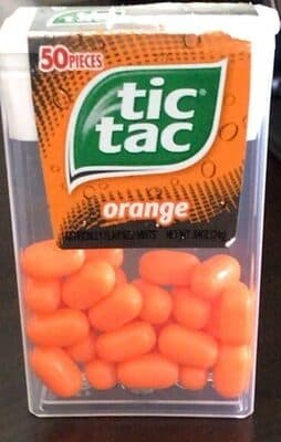 Tic Tac Orange Flavor