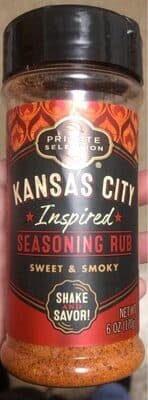 Kansas city inspired seasoning rub