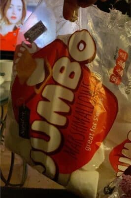 Select jumbo marshmallows