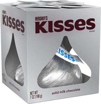 Solid Milk Chocolate Kiss