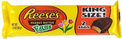 Milk chocolate peanut butter eggs
