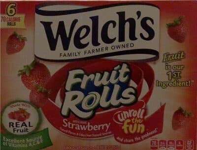 Fruit Rolls Strawberry