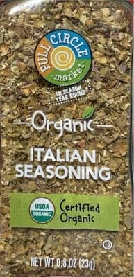 Organic Italian Seasoning