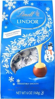 Lindor milk with white chocolate truffles