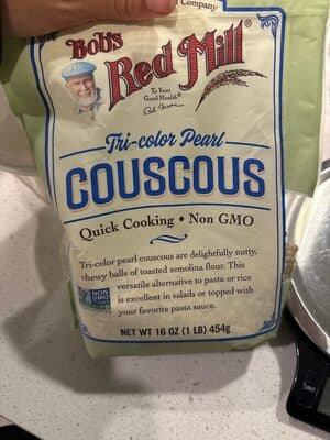 Tricolor Pearl Couscous