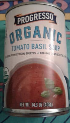 Progresso Organic Tomato Basil Soup