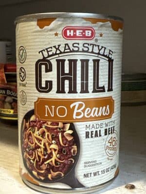 Texas Style Chili No Beans