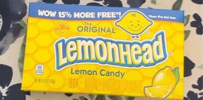 lemonhead lemon candy