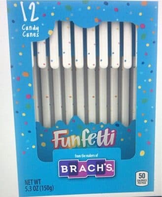 Funfetti Candy Canes