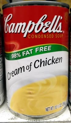 Campbell's soup cream chicken-ff