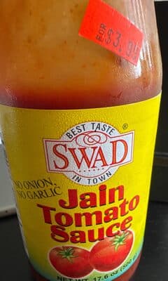 Jain Tomato Sauce