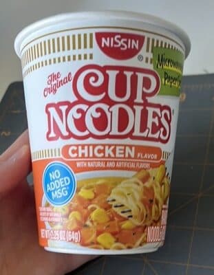 Cup Noodles Chicken Flavor