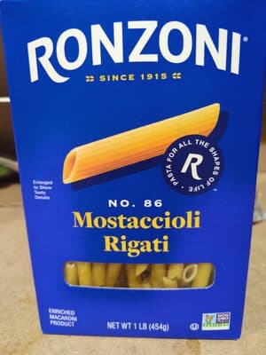 Mostaccioli rigati
