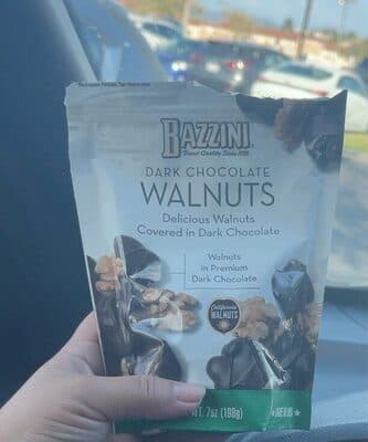 Dark chocolate walnuts