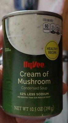 Cream of Mushroom Soup Less Sodium