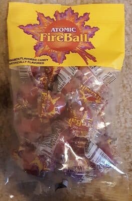 Atomic FireBall Cinnamon Flavored Candy