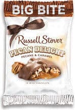 Pecans & caramel pecan delight in milk chocolate