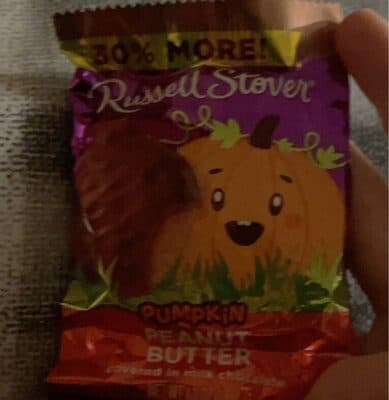 Pumpkin Peanut Butter Covered in Milk Chocolate