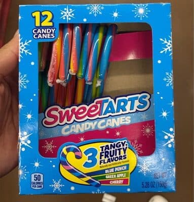 Sweet tarts candy cane