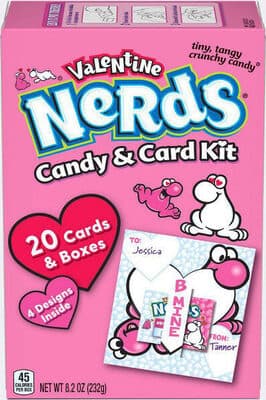 Valentine& day exchange candy & card kit