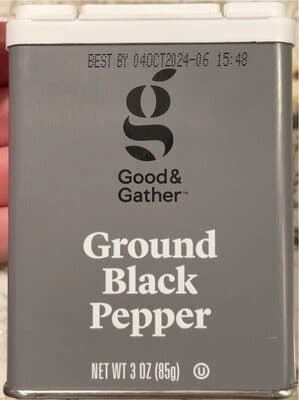 Ground Black Pepper