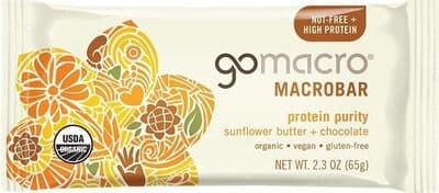 Organic Macrobar Sunflower Butter + Chocolate
