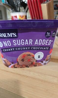 No Sugar Added Cherry Chunky Chocolate