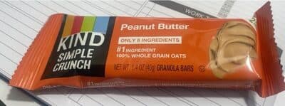 Simple Crunch Peanut Butter Granola Bars