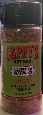 Cappy’s dry rub all purpose seasoning mild