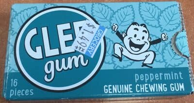 Peppermint Natural Chewing Gum