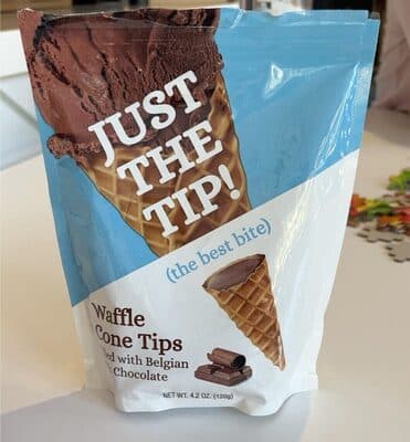 JUST THE TIP waffle cone tips