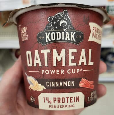 Kodiak Oatmeal Power Cup Cinnamon