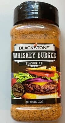 Whiskey burger seasoning