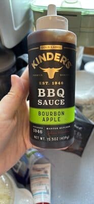BBQ Sauce Bourbon Apple